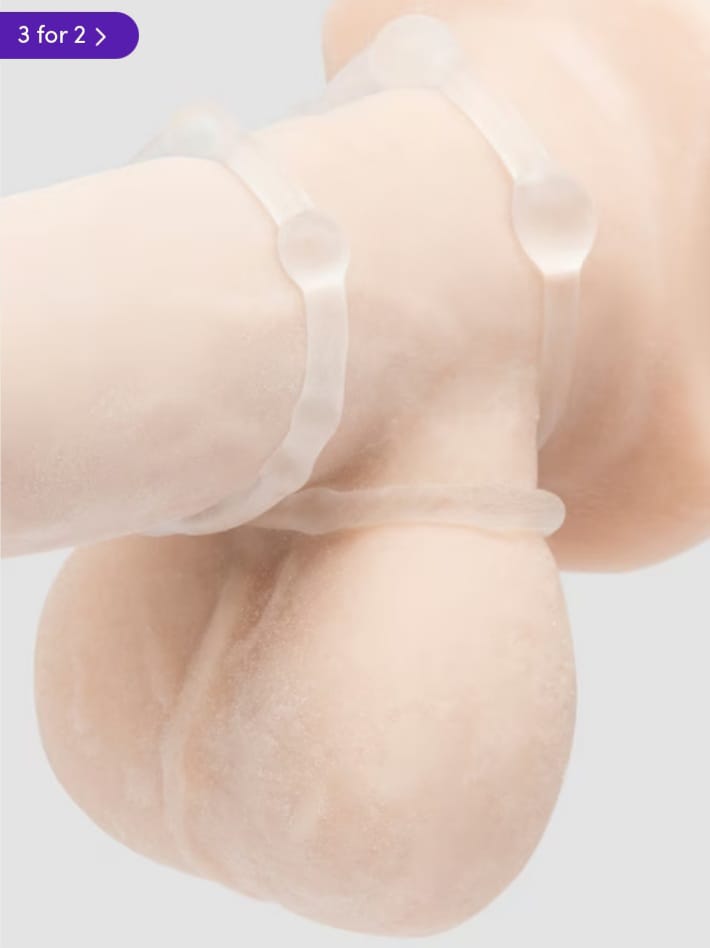 BASIC Triple Cock Ring Set (3 pack)